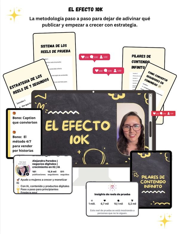 El Efecto 10K — Método de Instagram